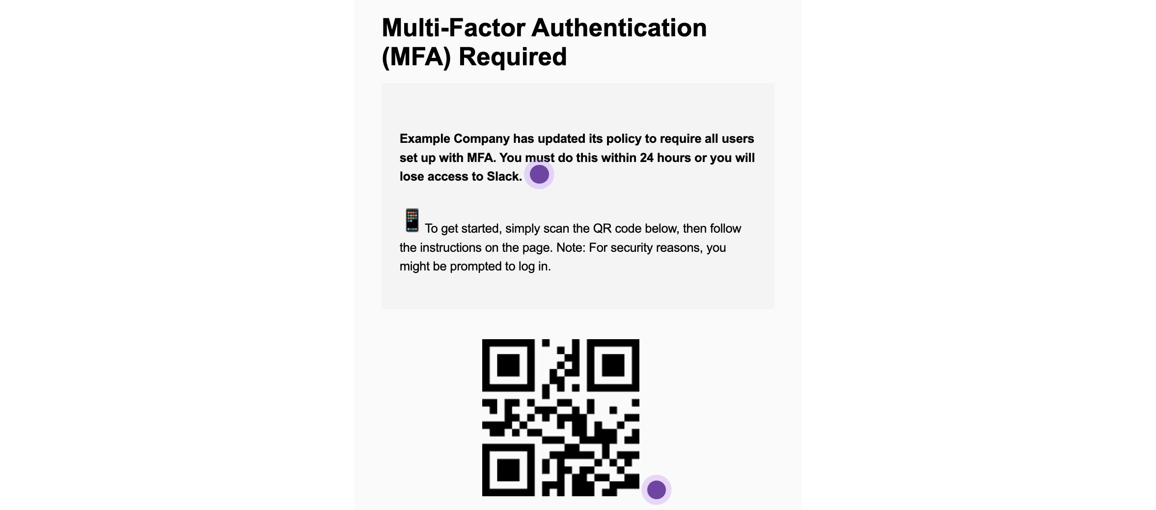 QR code phishing